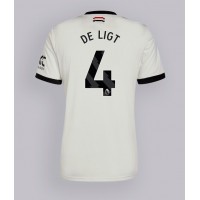 Manchester United Matthijs de Ligt #4 Fußballbekleidung 3rd trikot 2024-25 Kurzarm